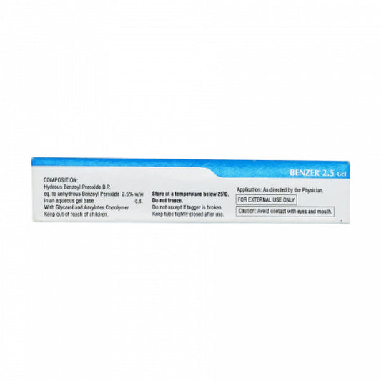 Benzer 2.5 Gel, 20gm