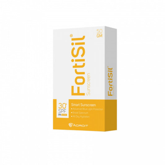 Fortisil Sunscreen SPF30+, PA+++, 50gm