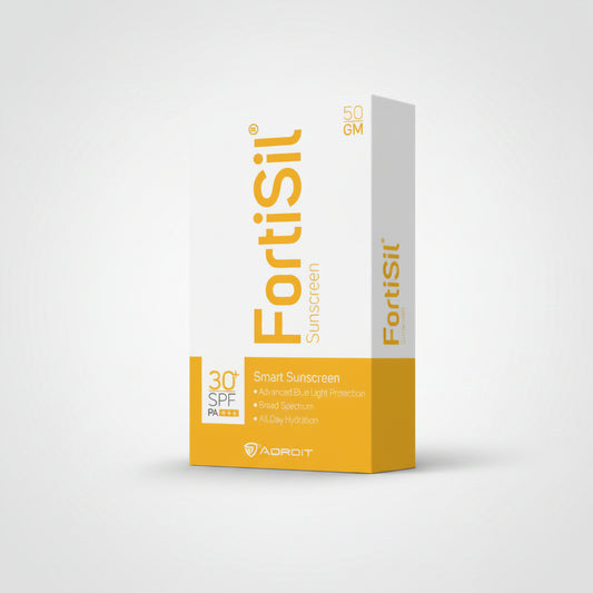 Fortisil Sunscreen SPF30+, PA+++, 50gm