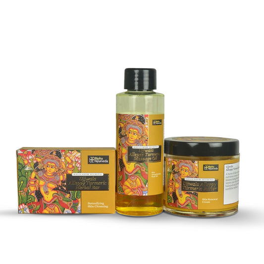 Bipha Ayurveda KovilakomSecrets - Ujjwala Turmeric Skin Radiance Essentials