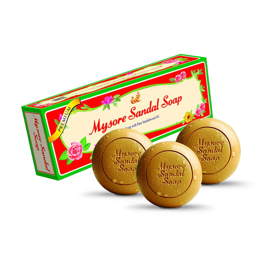 Mysore Sandal Soap, 3x150gm