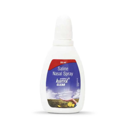 Karvol Clear Saline Nasal Spray, 20ml