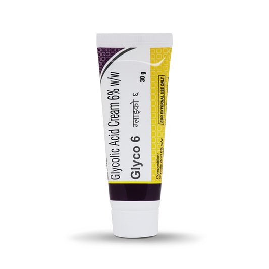 Glyco 6 Glycolic Acid Cream, 30gm