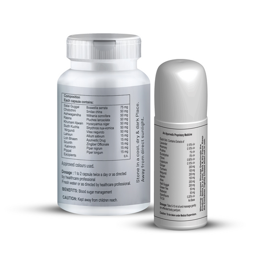 Zenius Joint Care Kit (60 Capsules & 60ml Oil)