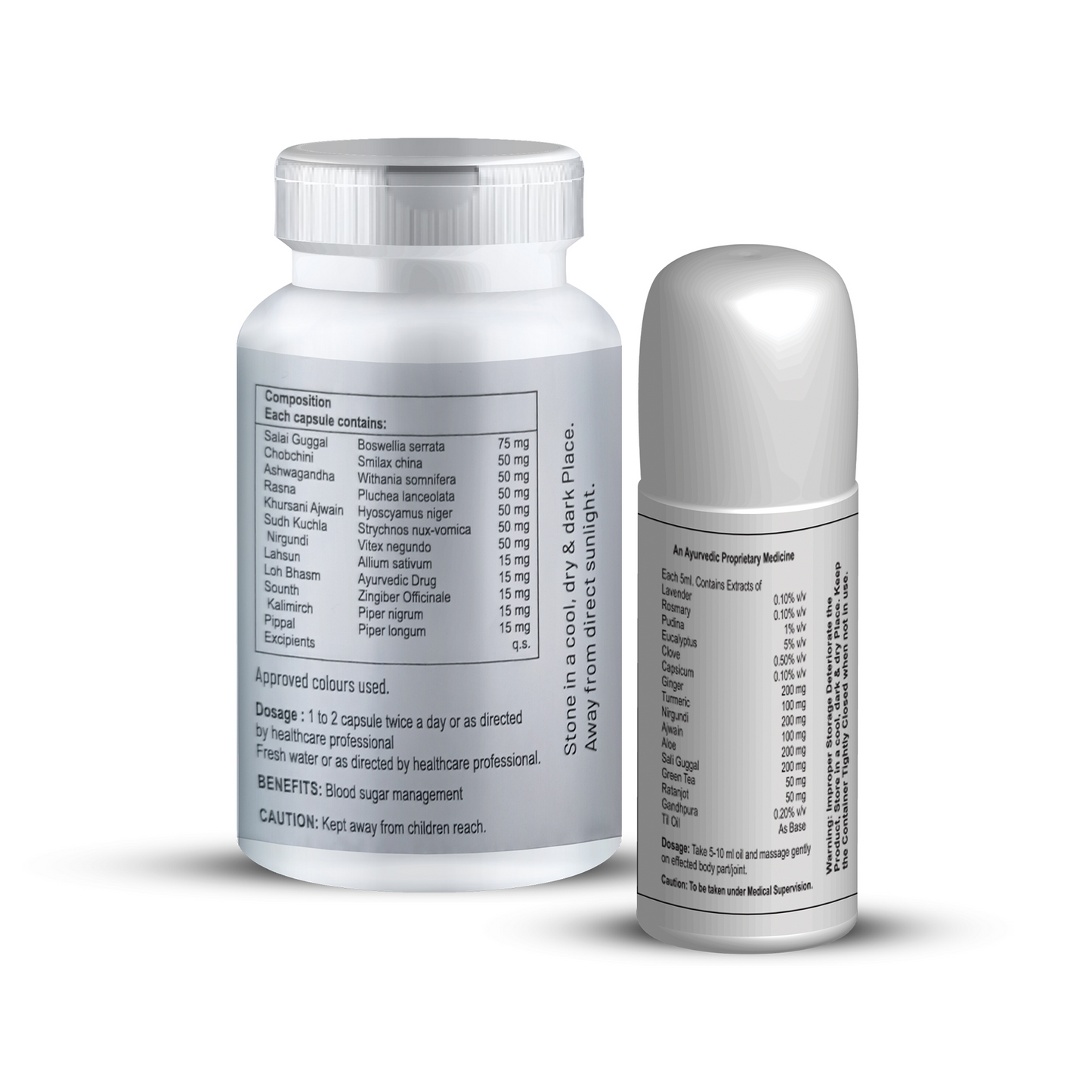 Zenius Joint Care Kit (60 Capsules & 60ml Oil)