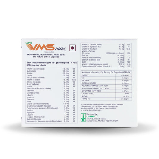 VMS Max, 10 Capsules
