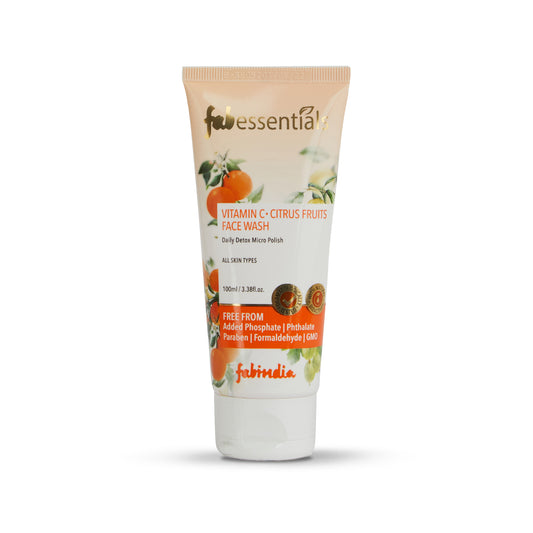 Fabessentials I C U Glow Gift Set - Vitamin C Face Care | Cleansing, Toning & Moisturising (CTM) Regimen Kit - Set of 3, 210ml + 50gm