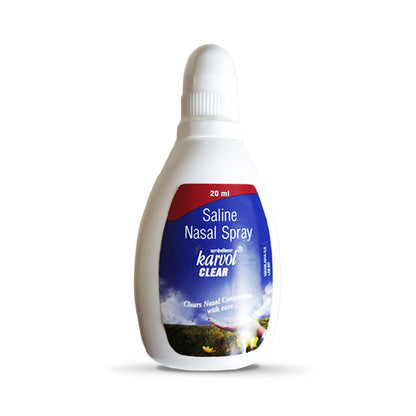Karvol Clear Saline Nasal Spray, 20ml