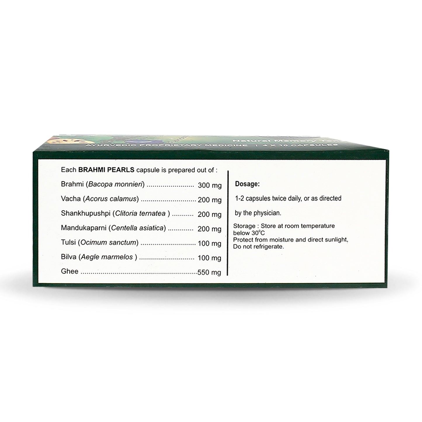 Kerala Ayurveda Brahmi, 40 Pearls