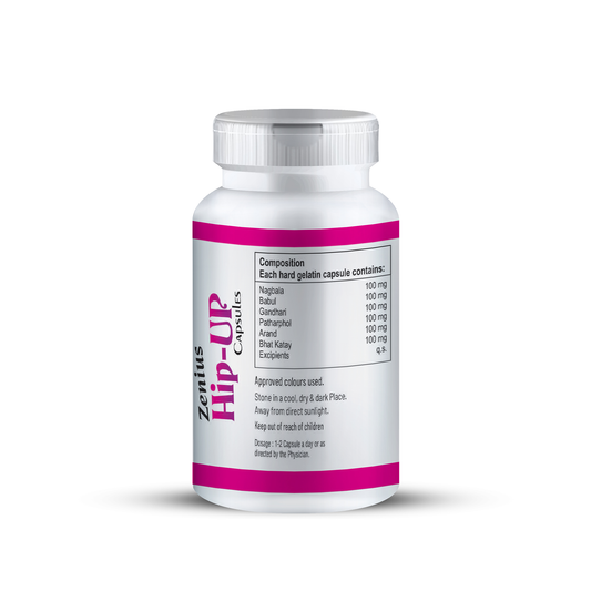 Zenius Hip Up Capsule For Hip Enlargement & Butt Tighteting, 60 capsules