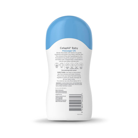 Cetaphil Baby Massage Oil, 200ml