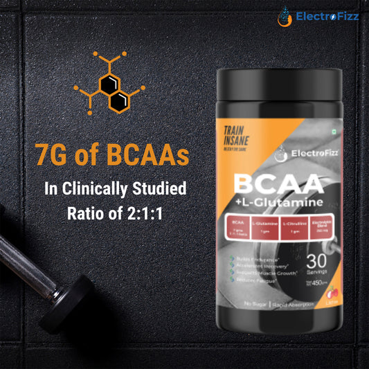 ElectroFizz BCAA Litchee FLavour, 450gm