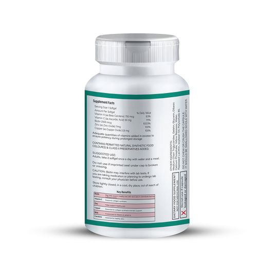 Zenius Skin Whitening Capsules For Men & Women, 60 Capsules