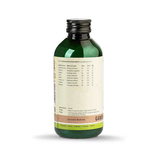 Kerala Ayurveda Gandharvahasthadi Kwath, 200ml