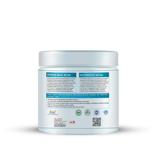 Zenius Real BCAA Stamina Booster Supplements, 250gm