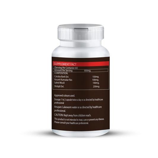 Zenius Stamina Power Capsule, 60 Capsules