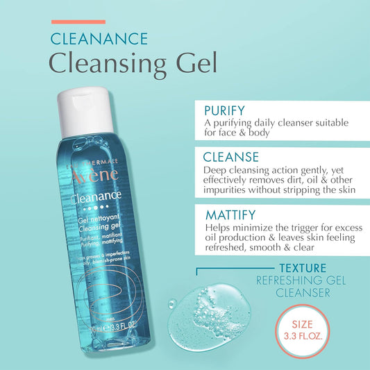 Avene Cleanance Cleansing Gel, 100ml