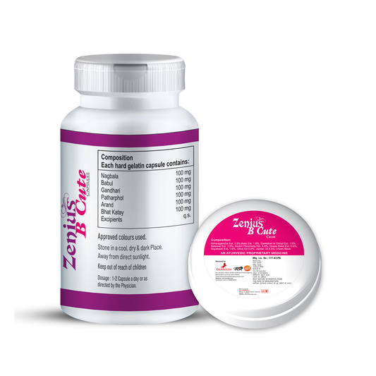 Zenius B Cute Kit (50gm cream & 60 Capsules)