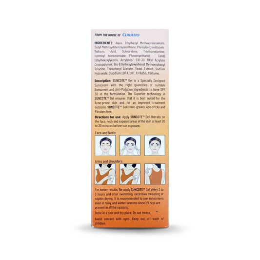 Suncote Gel SPF 30, 100gm