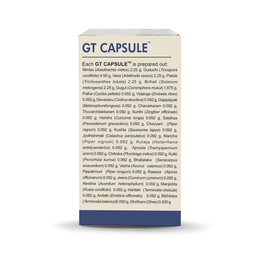 Kerala Ayurveda G T, 100 Capsules