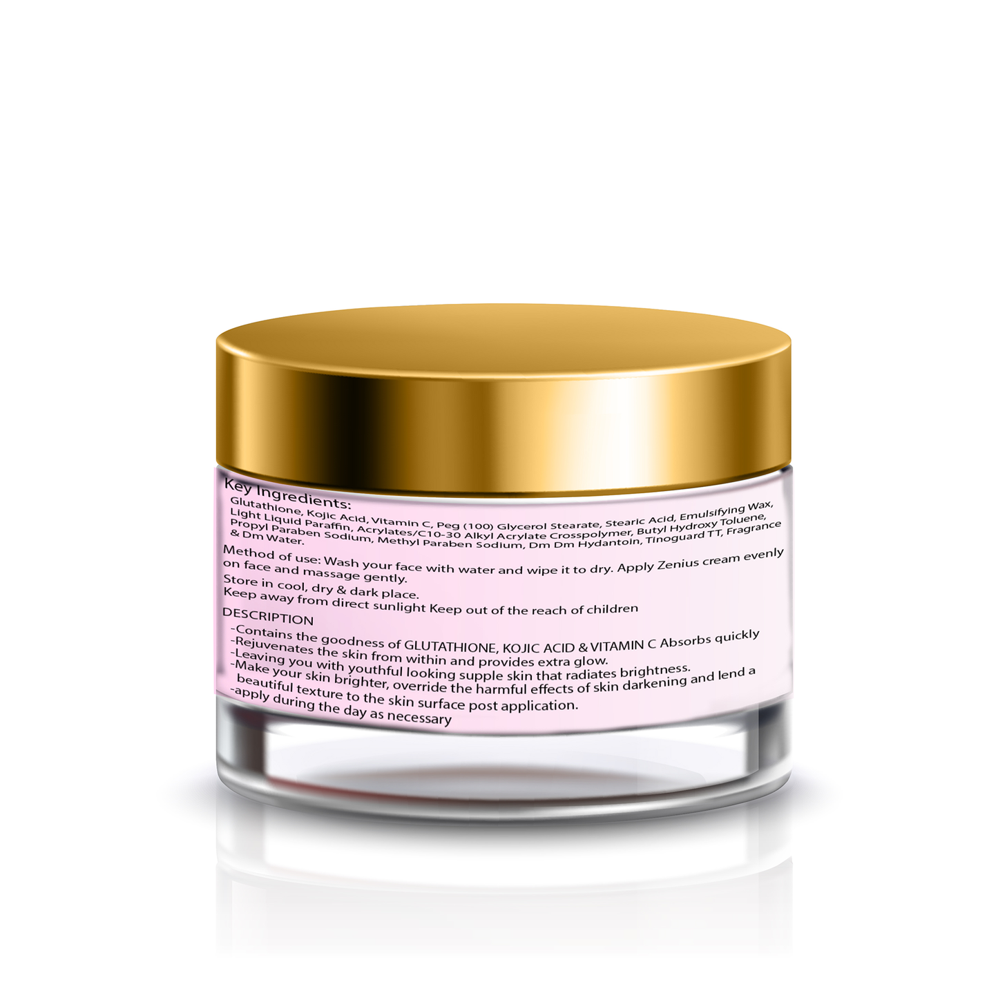 Zenius Whitening Cream Fights Dark Spots & Age Spots, 50gm