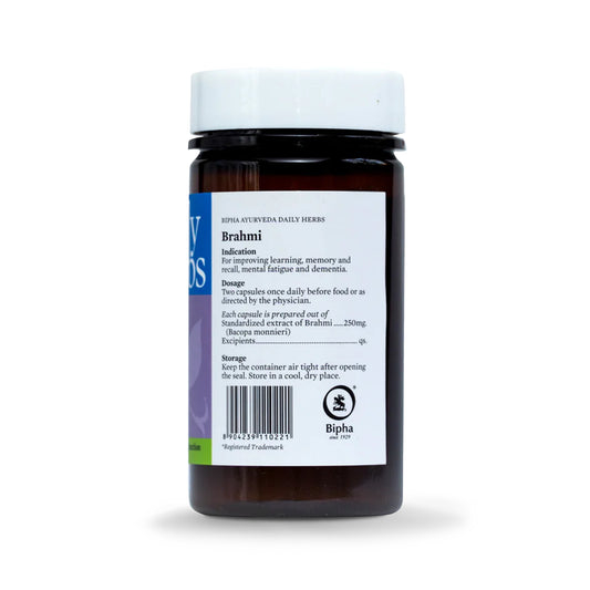 Bipha Ayurveda Brahmi, 60 Capsules
