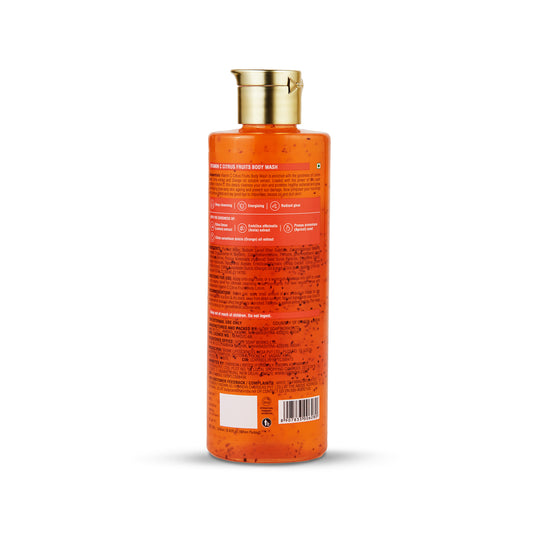 Fabessentials Vitamin C Citrus Fruits Body Wash, 250ml