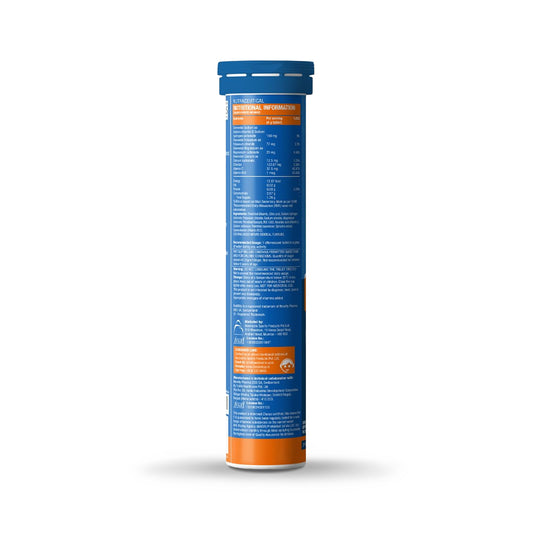 Fast&Up Reload Electrolyte Energy and Hydration Orange, 20 tablets