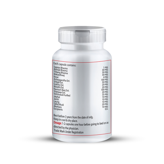 Zenius Zinga Lala Capsules For 50-70 Age, 30 Capsules