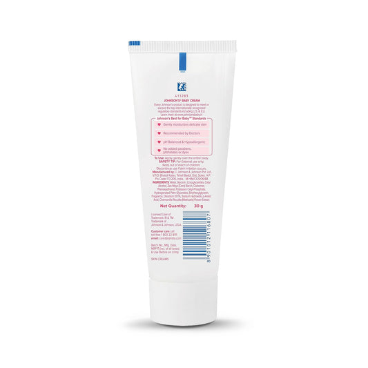 Johnson's Baby Cream, 30gm