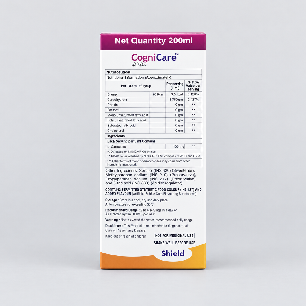 Cognicare Syrup, 200ml