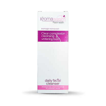 Kromawash Face Wash, 70gm (Pack Of 2) - Clear Complexion, Cleansing & Whitening Foam