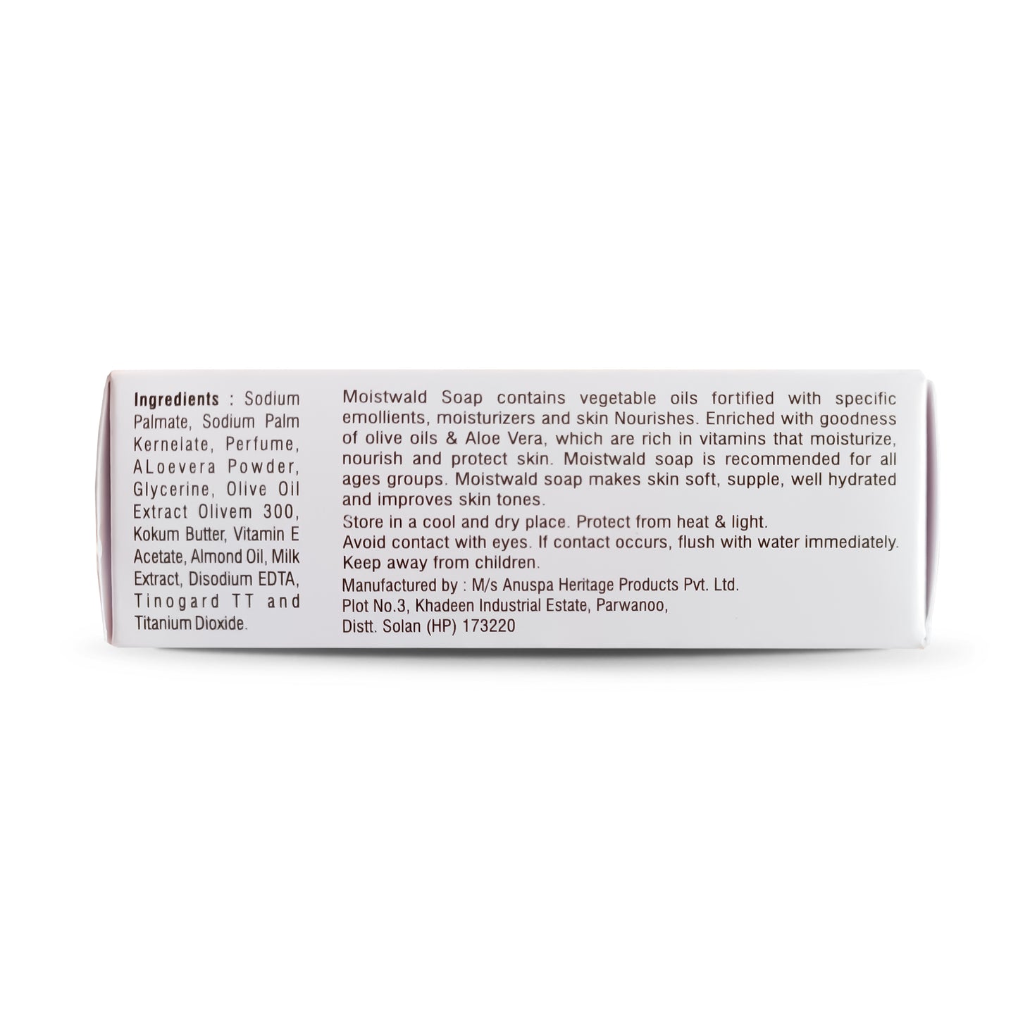 Moistwald Moisturizing Soap, 75gm