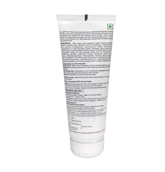 Acnelak 4 in 1 Facewash, 100ml