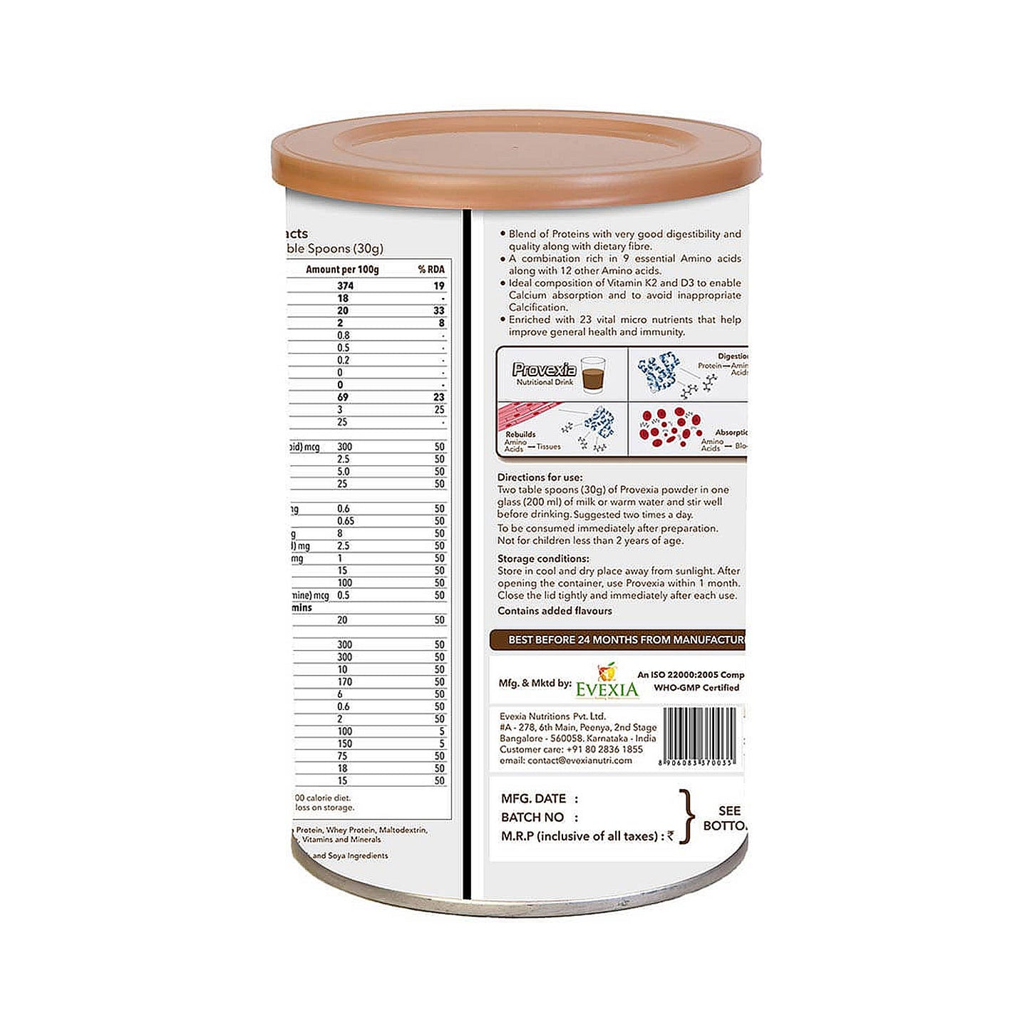 Provexia Chocolate, 200gm