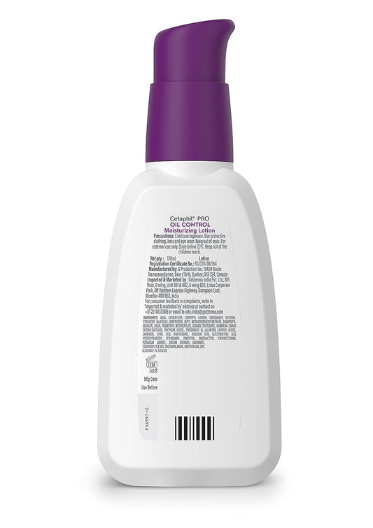 Cetaphil Pro Oil Control Moisturizing Lotion, 120ml