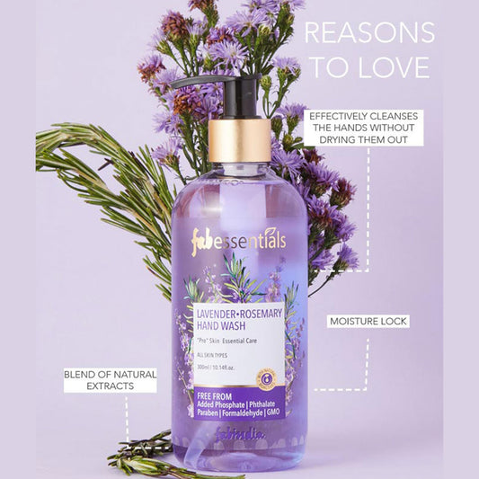 Fabessentials Lavender Rosemary Hand Wash, 300ml