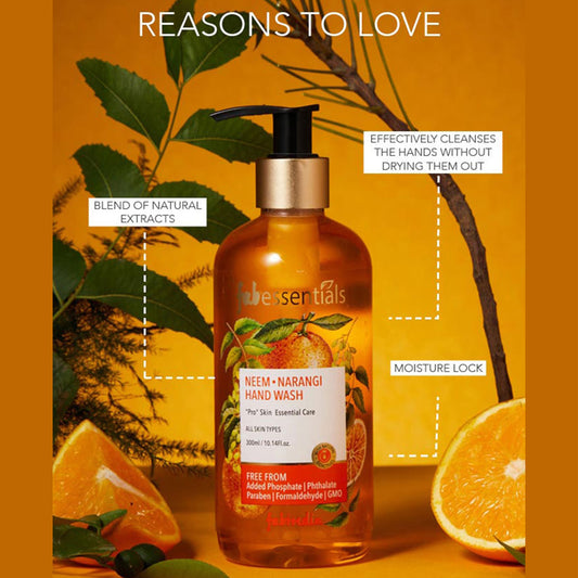 Fabessentials Neem Narangi Hand Wash, 300ml
