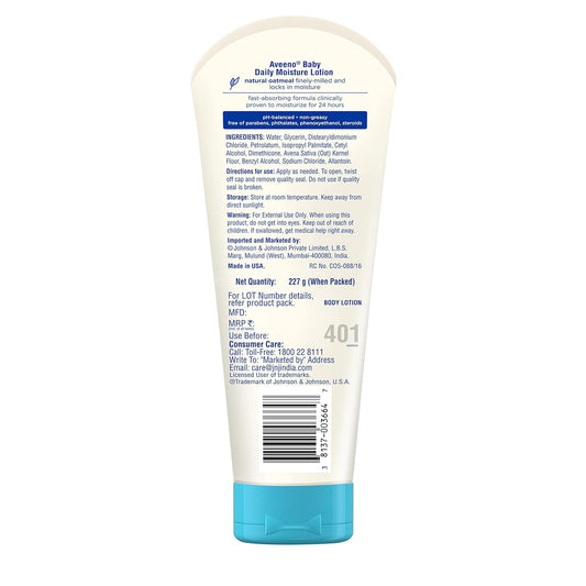 Aveeno Baby Daily Moisturizing Lotion, 227gm