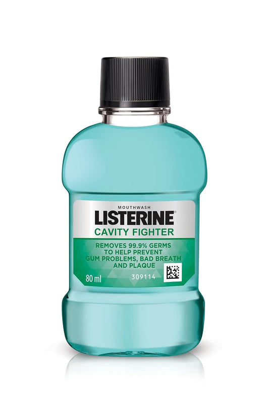 Listerine Cavity Fighter Mouthwash, 80ml
