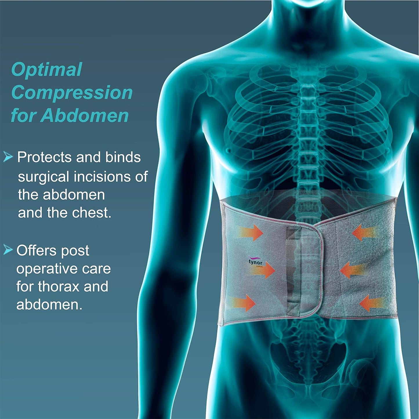 Tynor Abdominal Support - L