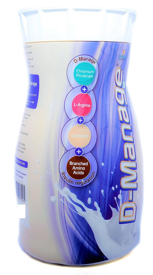 D-Manage Powder (Vanilla), 500gm
