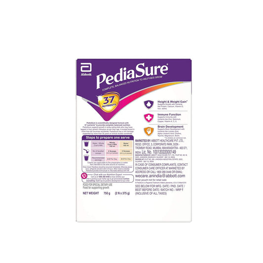 PediaSure Premium Chocolate Refill Pack, 750gm