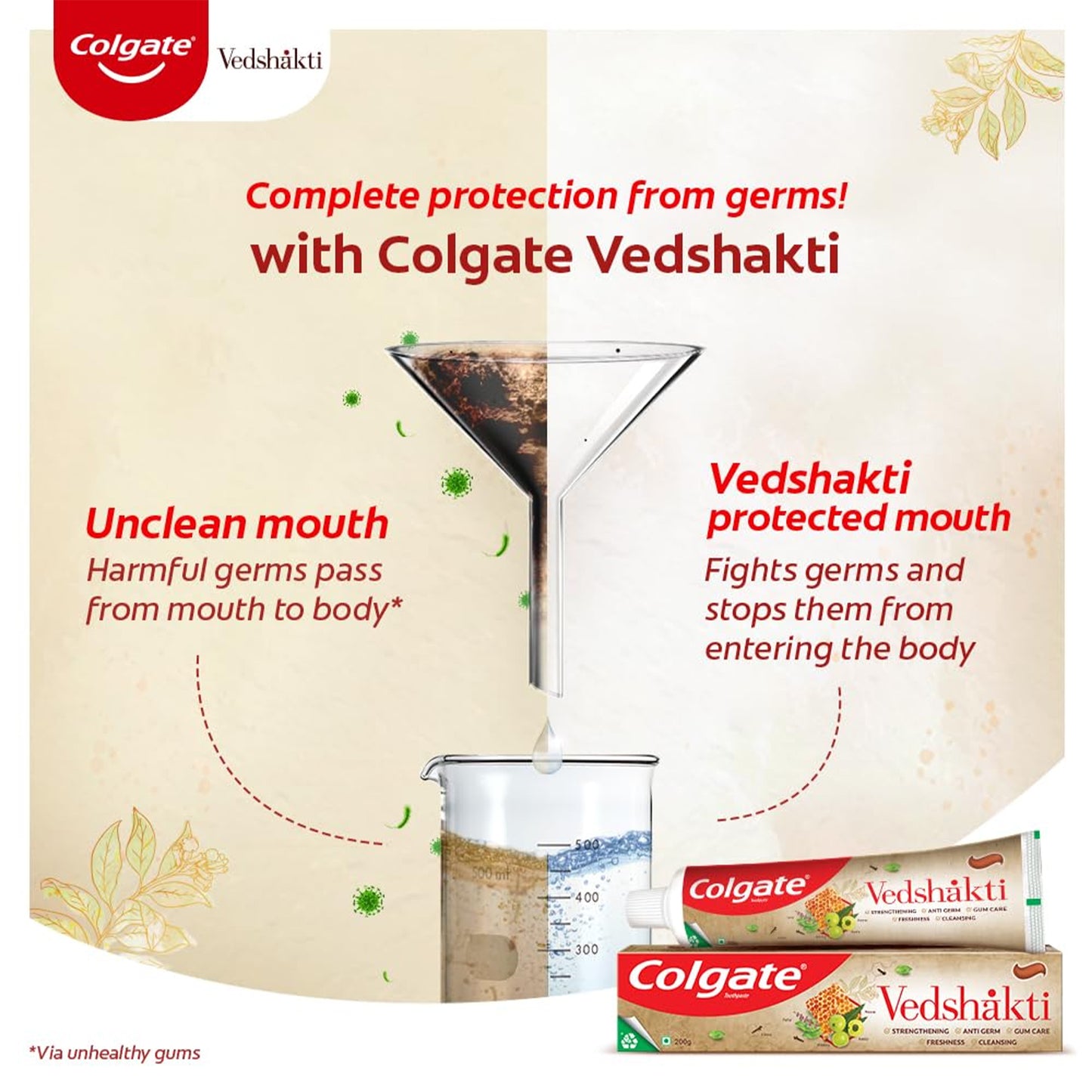 Colgate Vedshakti Toothpaste, 200gm