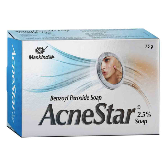 Acnestar 2.5% Soap, 75gm