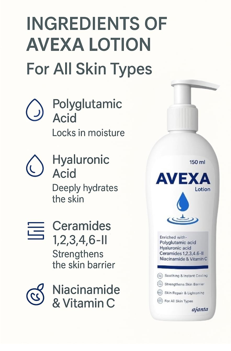 AVEXA moisturizing Lotion, 150ml