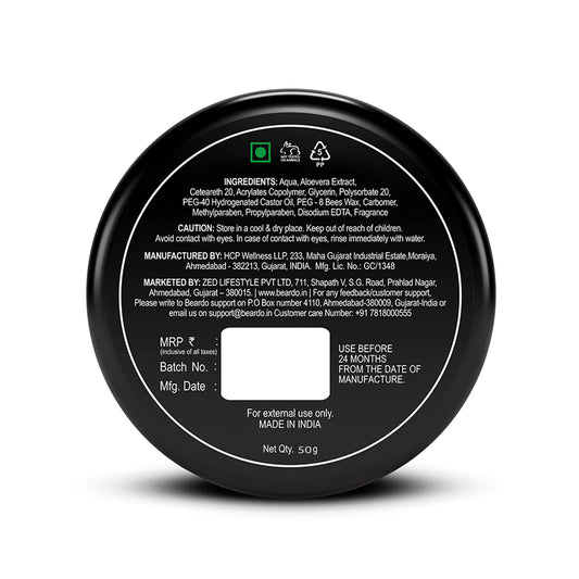 Beardo Strong Hair Wax, 50gm