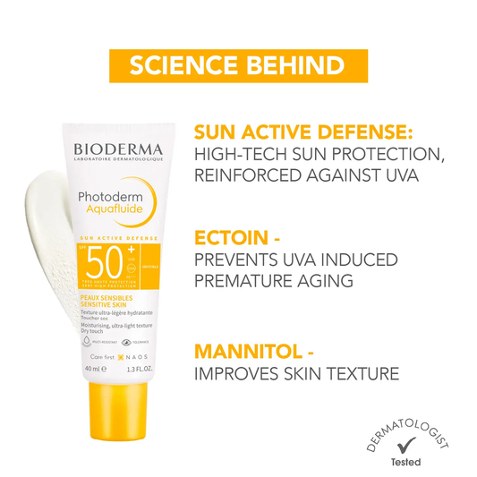 Bioderma Photoderm Aquafluide Spf 50+(Invisible), 40ml