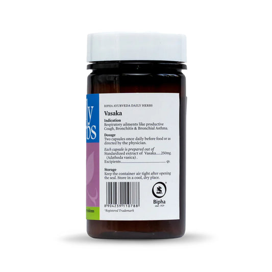 Bipha Ayurveda Vasaka, 60 Capsules