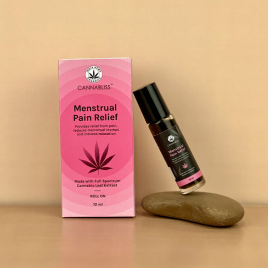 India Hemp Organics Cannabliss Menstrul Pain Relief, 10ml